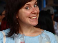 .  Frühstück auf dem Weg nach Malaysia