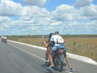 Motorradrennen auf Brasilianisch.
