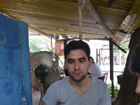 Frühstück mit Pedro.