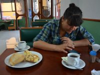 Frühstück in San Luis.