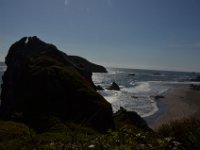 Harris Beach, eine unserer Camping-Stationen.