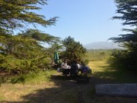 Frühstück in schöner Natur.