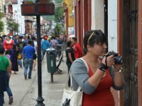 Unterwegs in der Stadt.