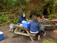 Auf wem Campingplatz in Tofino, als es noch trocken war...