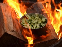 Kochen auf dem Lagerfeuer