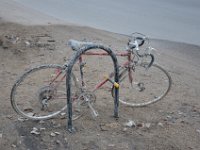 Bald ist Frühling, da wird das Fahrrad geputzt.