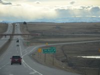 Erste Blicke auf die Berge!