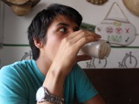 Und wieder agua de Horchata, kann man nicht oft genug trinken.