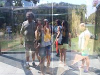 Verzerrtes Spiegelbild